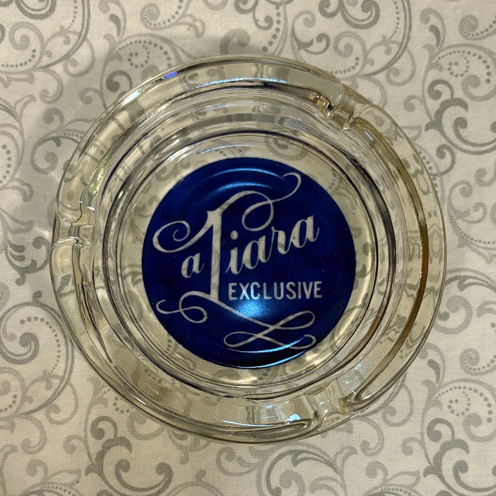 Vintage Tiara Exclusive Indiana Glass Ashtray